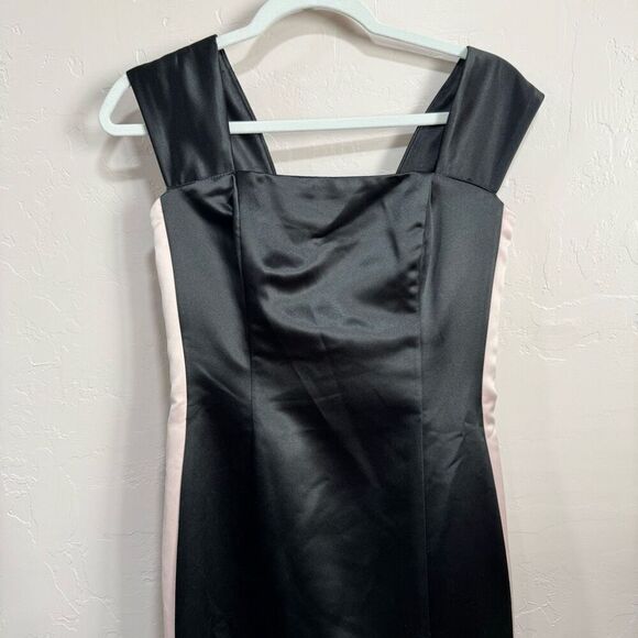 Scott McClintock for Gunne Sax black and pink formal dress - Picture 5 of 10